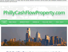 Tablet Screenshot of phillycashflowproperty.com